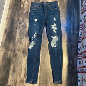 High rise skinny jeans from wild fable size 2.